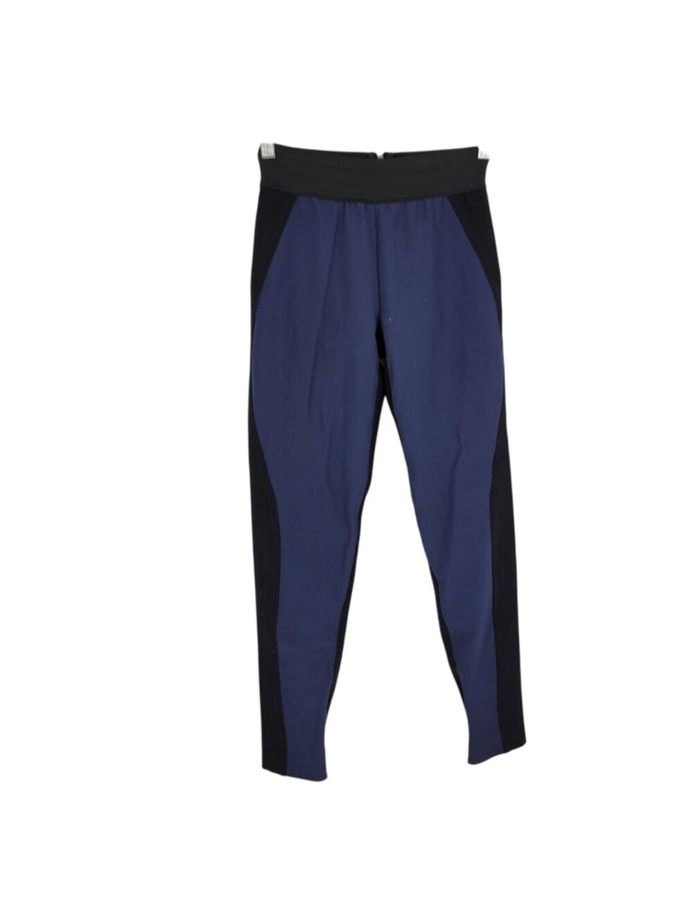 Stella McCartney 38 Colorblock Skinny Pants Leggings Stretch Athletic Wool 2-4